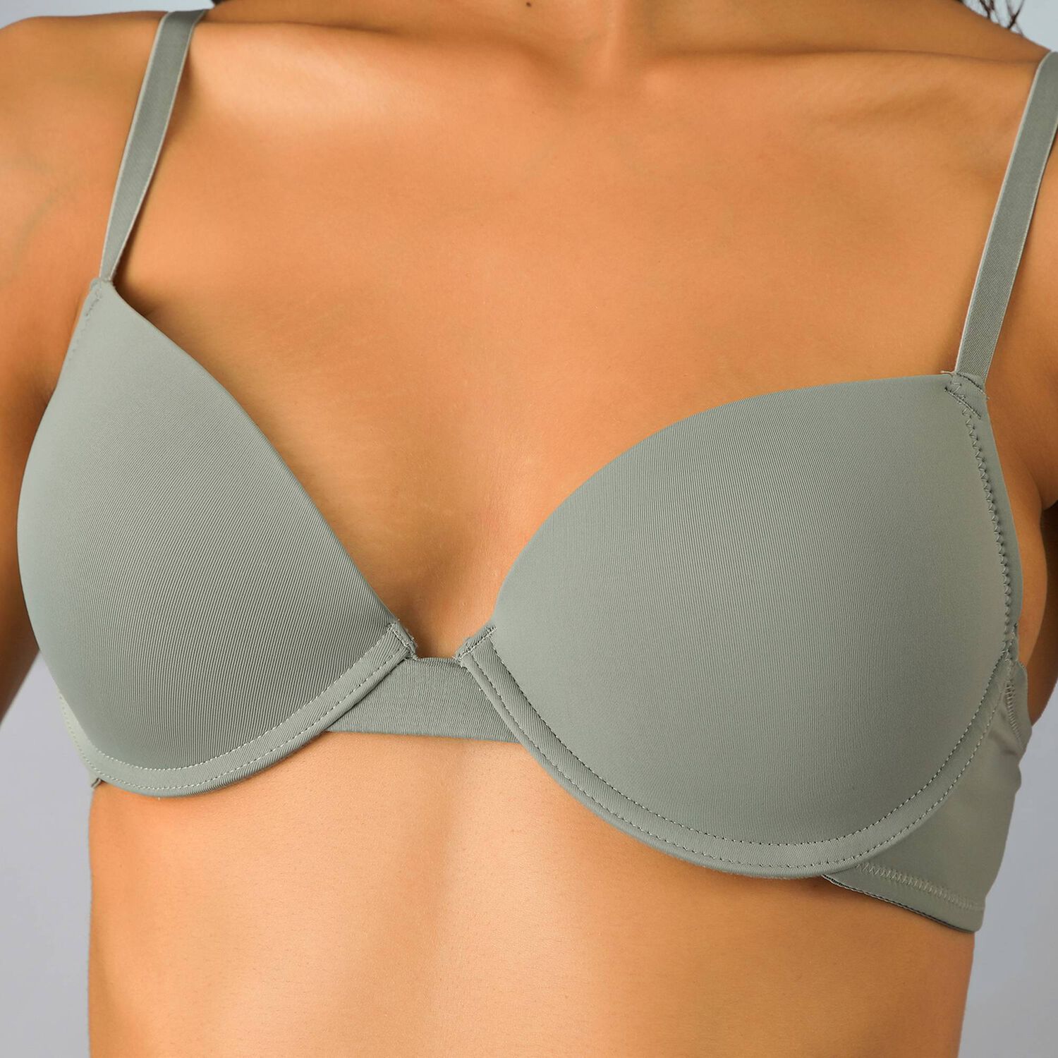Pack 2x Sosten Balconet Push Up Micro Flores Mujer 25634-275 image number 4.0